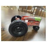 HUBLE TRACTOR, PLASTIC WHEELS,