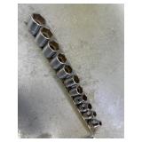 Snap-on 3/8 Drive  6pnt 1/4 - 7/8