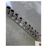 Snap-On 1/4" Drive  6pnt 3/16 - 9/16