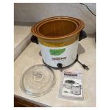 RIVAL CROCK POT W/REMOVABLE CROCK