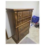 CHEST OF DRAWERS   36" X 18" X 53"