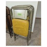 4 SAMSONITE FOLDING CHAIRS