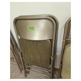 PAIR OF FOLDING CHAIRS