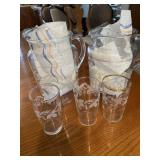 2-PITCHERS & MISC GLASSES