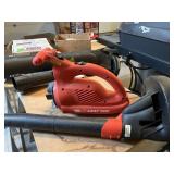 BD ELECTRIC LEAF HOG BLOWER/VAC