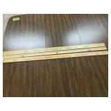 3-YARD STICKS INCLUDING KROEKER GRAIN