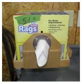 Shop Towels with Stand