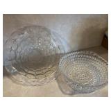 2 FANCY SERVING BOWLS