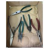 NEEDLE NOSE PLIERS SNAP RING PLIERS