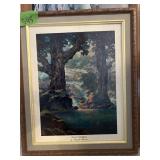 PICTURE OF TREES  14" X 17"