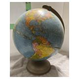WORLD GLOBE SOME DAMAGE