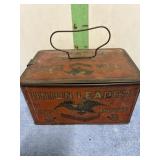 UNION LEADER CUT PLUG TIN  5" X 8" :X 4"