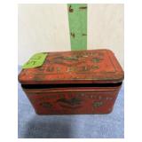 UNION LEADER CUT PLUG TIN  4" X 7" X 3"