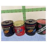 PIPE TABACCO TINS