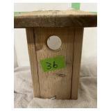 WOOD BIRD HOUSE