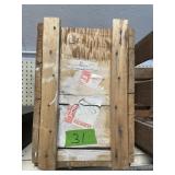 NECCHI WOOD SEWING MCAHINE BOX  9" X 14" X 20"