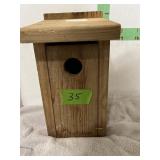 WOOD BIRD HOUSE