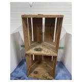 QUEEN BOX WOOD BOX  12" X 12" X 24"