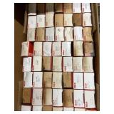 RCA 100+ boxes gears, clamps, relays, resistors