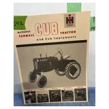Farmall Cub & Implements Book