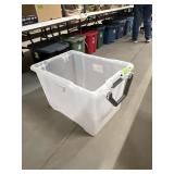 Tote on Wheels  - no lid   30 x 20 x 18