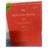 McCormick Deering & International Parts Catalog