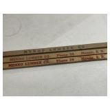 3 SLIDING RULERS MENNO SD