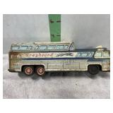 GRAYHOUND TOY BUS  FRICTION MOTOR