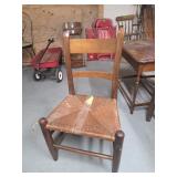 Two Cane Bottom Chairs