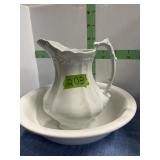 ROYAL IRON STONE BOWL & PITCHER