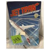 JET TRAN AIRLINER 1/64TH  NIB
