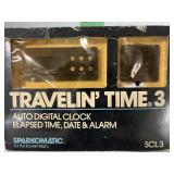 Travelin Time 3 Sparklematic Auto Digital Clock