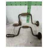 Two Wood Brace Drills