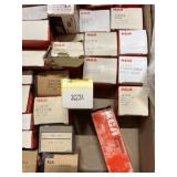 RCA knobs, transformers, switches, misc