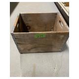 WOOD BOX  13" X 16" X 10"