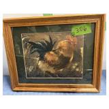 ROOSTER PRINT  14" X 12"