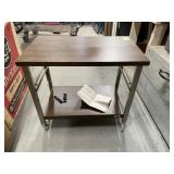 Portable TV Stand on Wheels  22 x 12 x 19