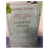 How To Instructions - Gasoline Engines