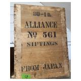 ALLIANCE NO 561  BOX  14" X 19" X 24"