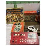ART KIT, PUZZLES AND KIDS GAMES