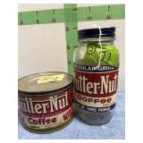 BUTTERNUT COFFEE TIN AND JAR