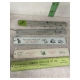 Metal Advertising Rulers