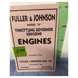 Fuller & Johnson Kerosene Engines