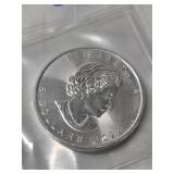 2022 Canda $5 1 oz. Silver Maple Leaf