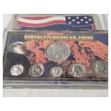 Vintage Coin Set 1.85 FV Silv. W/Steel Wheat cent