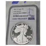 2022 Aniv. Silv. Eagle PF 1 oz. .999