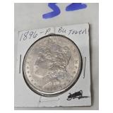 1896 MORGAN SILVER DOLLAR  BU