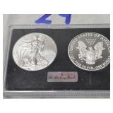 2-2013 ANNIVERSARY SILVER EAGEL PF 1 OZ .999