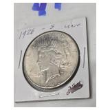 1926-S PEACE SILVER DOLLAR  UNC