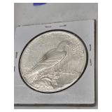 1922-D PEACE SILVER DOLLAR BU